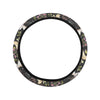 Deer Floral Jungle Steering Wheel Cover with Elastic Edge