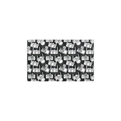 Camera Pattern Print Design 01 Kitchen Mat