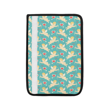 Cupid Pattern Print Design 01 Car Seat Belt Cover