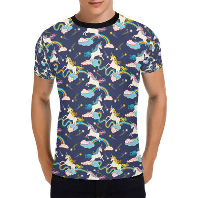 Unicorn Print Design LKS304 Men's All Over Print T-shirt