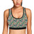 Buddha Pattern Print Design 08 Sports Bra