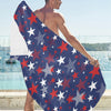 Star Print Design LKS304 Beach Towel 32" x 71"