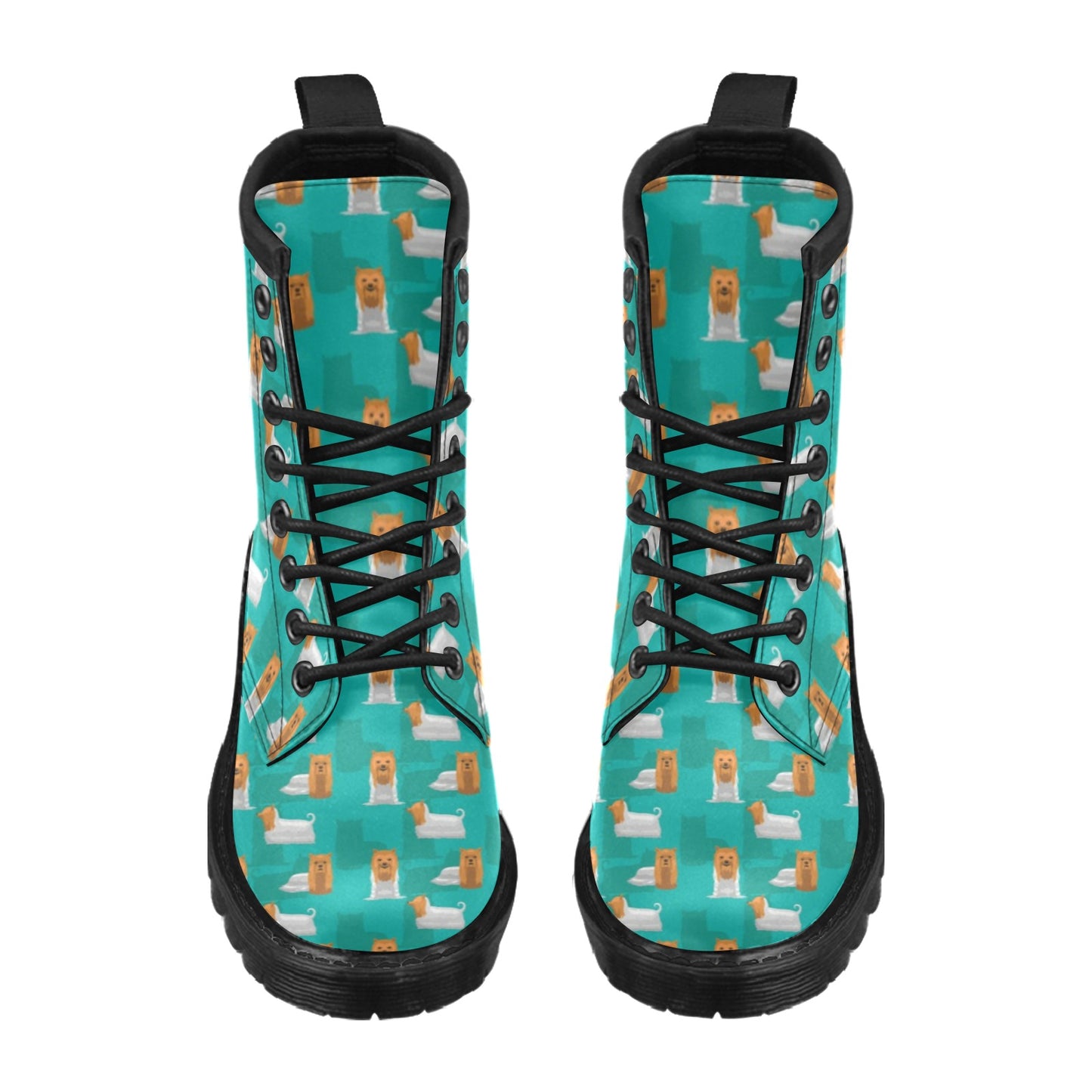 Silky Terriers Print Design LKS301 Women's Boots