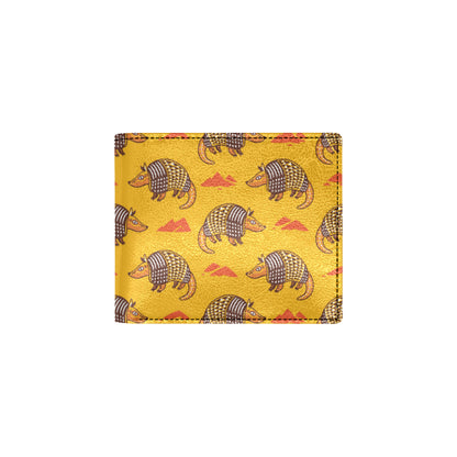 Armadillo Pattern Print Design 03 Men's ID Card Wallet