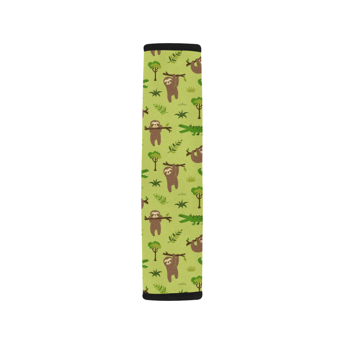 Alligator Pattern Print Design 04 Car Seat Belt Cover