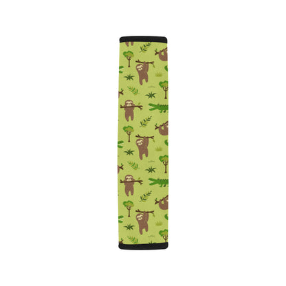Alligator Pattern Print Design 04 Car Seat Belt Cover