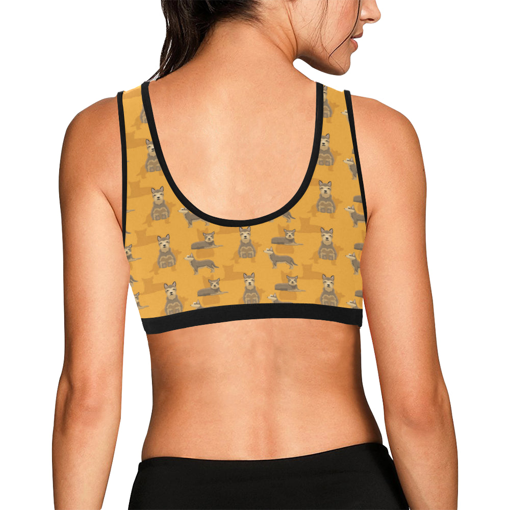 Berger Picard Pattern Print Design 01 Sports Bra