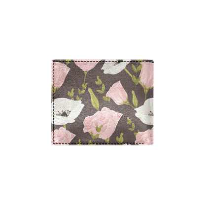 Anemone Pattern Print Design AM011 Men's ID Card Wallet