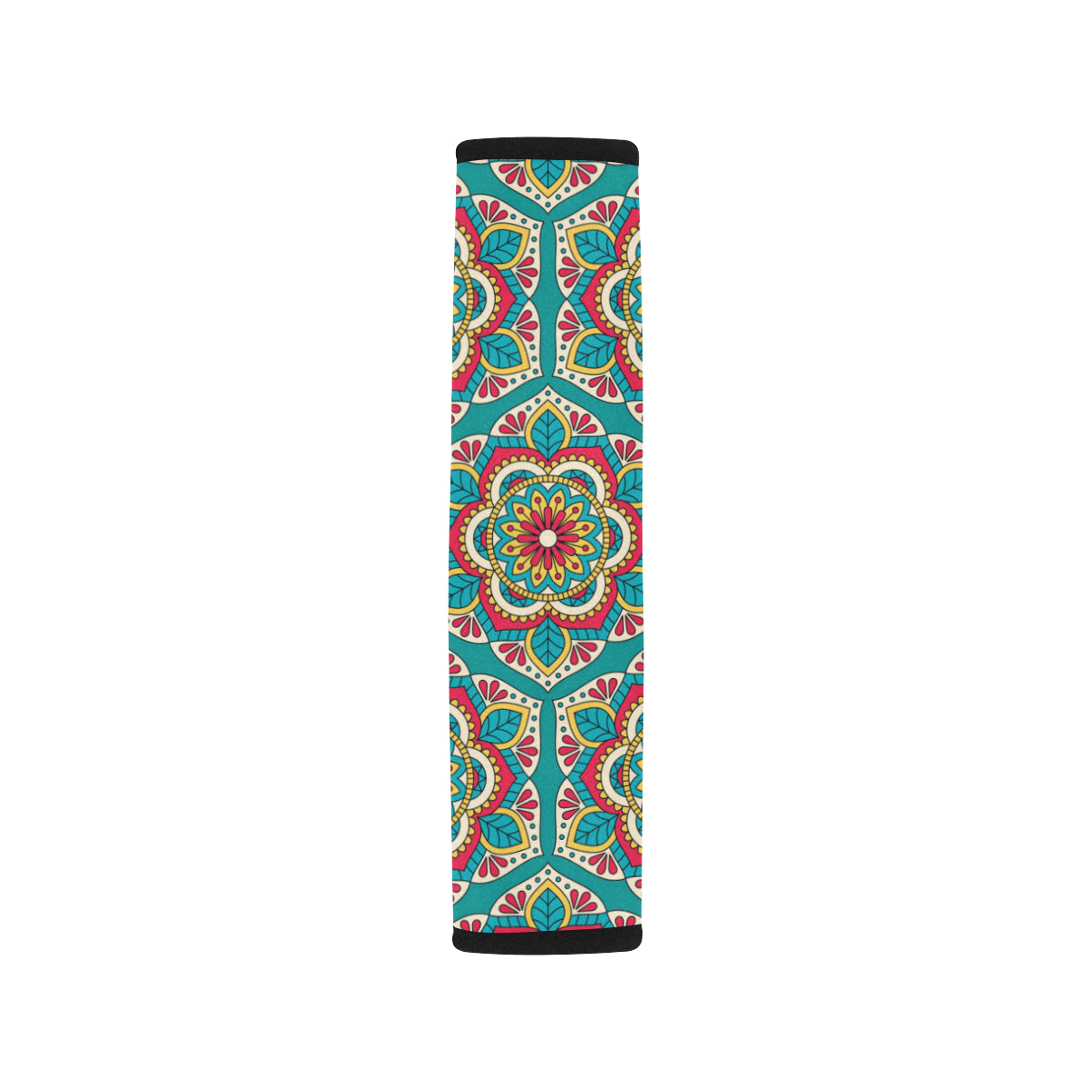 Mandala Pattern Print Design 03 Car Seat Belt Cover