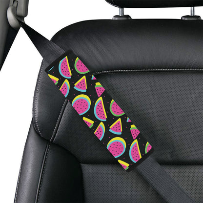 Watermelon Pattern Print Design WM07 Car Seat Belt Cover