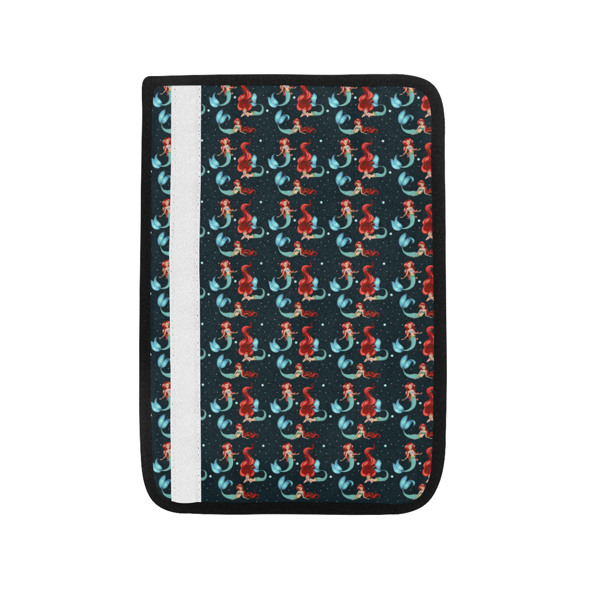 Mermaid Girl Themed Design Print Car Seat Belt Cover