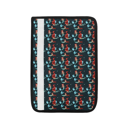 Mermaid Girl Themed Design Print Car Seat Belt Cover