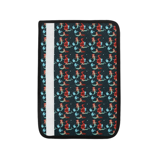 Mermaid Girl Themed Design Print Car Seat Belt Cover