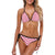 Heart Key Pattern Print Design HE09 Bikini