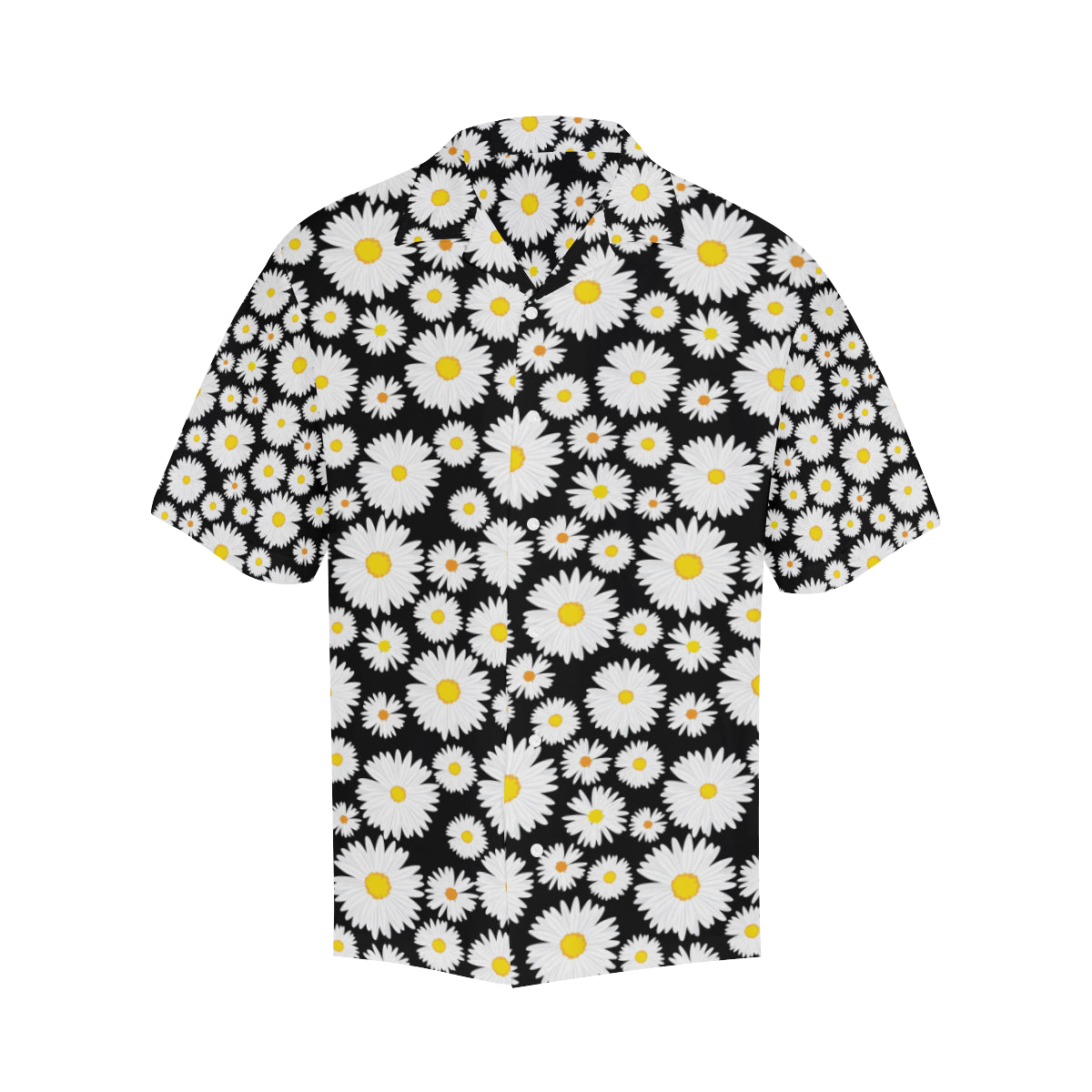 Daisy Pattern Print Design 01 Men's Hawaiian Shirt