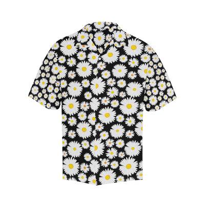 Daisy Pattern Print Design 01 Men's Hawaiian Shirt