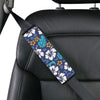 Hibiscus Pattern Print Design HB030 Car Seat Belt Cover