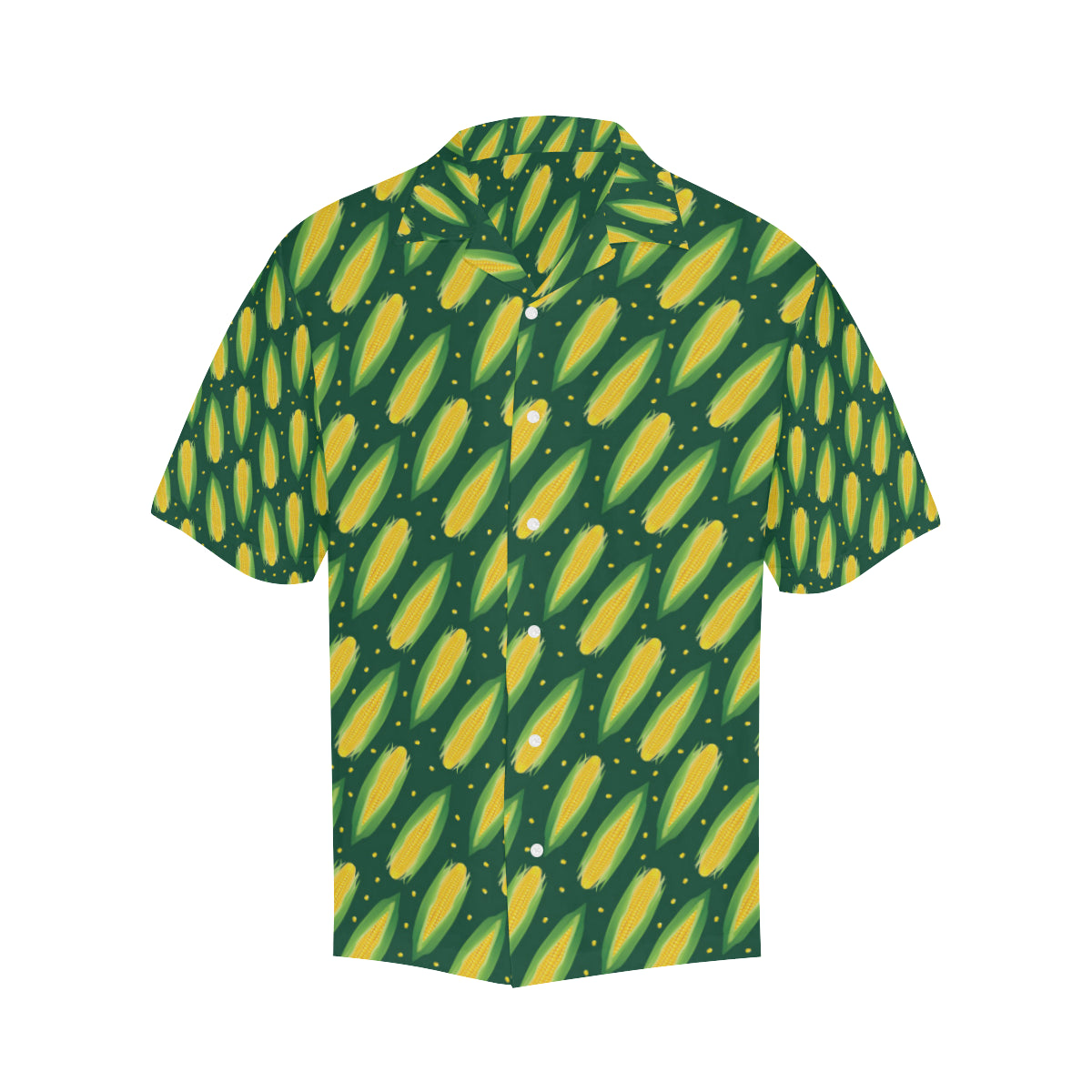 Corn Pattern Print Design 03 Men's Hawaiian Shirt