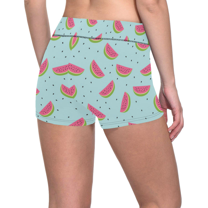 Watermelon Pattern Print Design WM06 Yoga Shorts