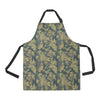 Camouflage Tropical Pattern Print Design 04 Apron with Pocket