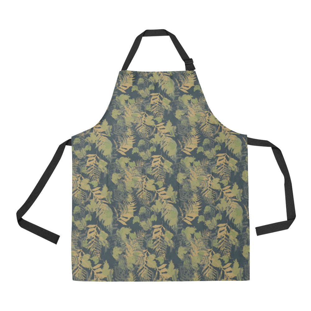 Camouflage Tropical Pattern Print Design 04 Apron with Pocket