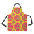 Peace Sign Pattern Print Design A01 Apron with Pocket