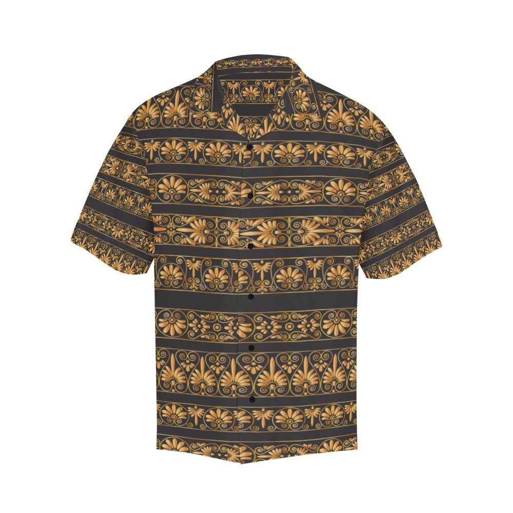 Ancient Greek Print Design LKS303 Men's Hawaiian Shirt