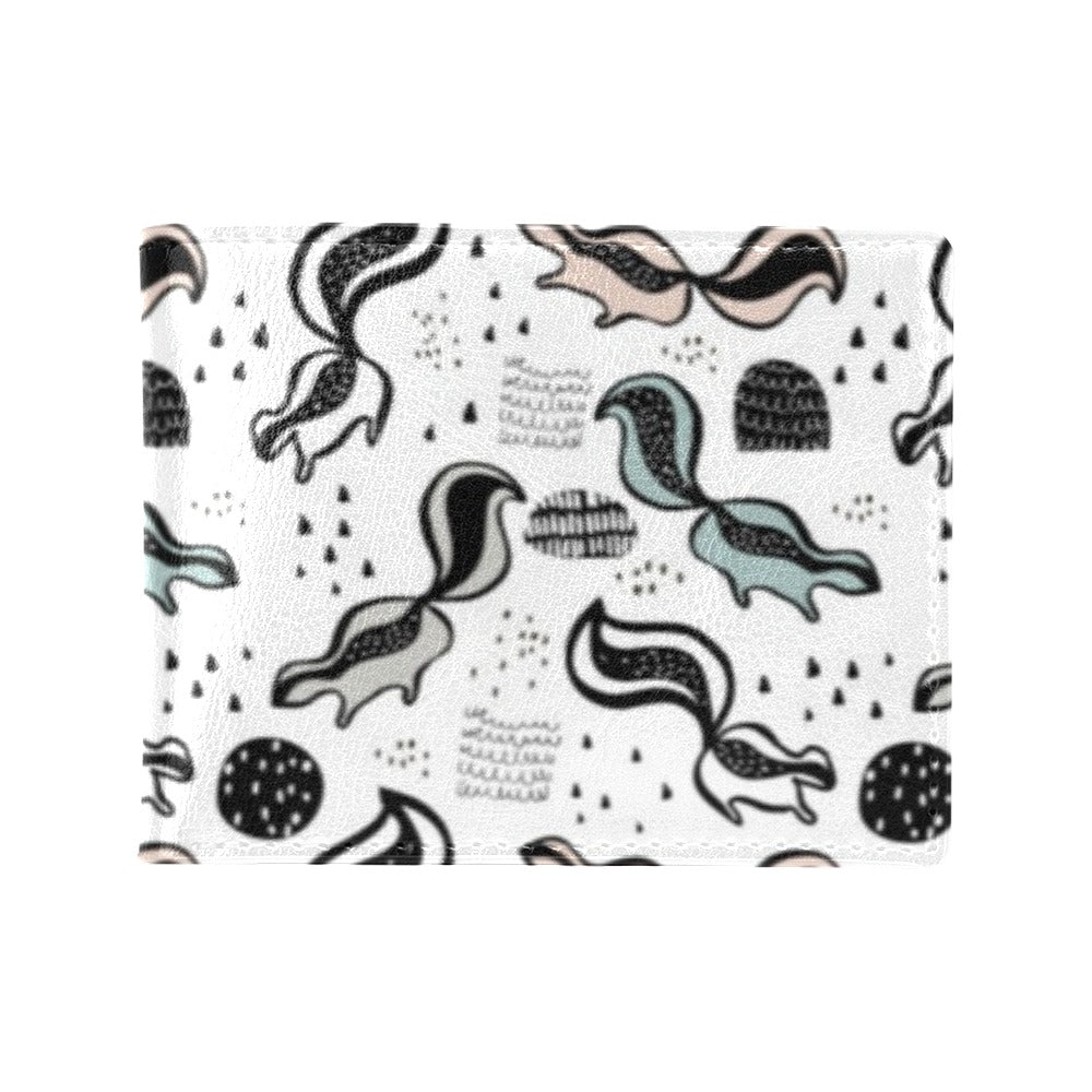 Skunk Print Design LKS303 Men's ID Card Wallet