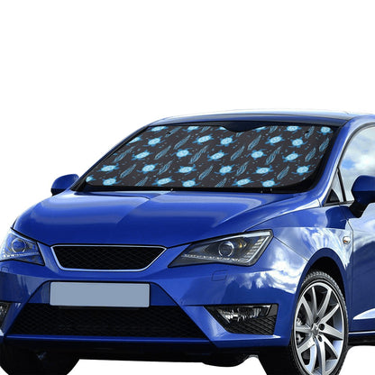 Sea Turtle Print Design LKS3013 Car front Windshield Sun Shade