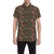 Dragonfly Pattern Print Design 02 Men's Short Sleeve Button Up Shirt