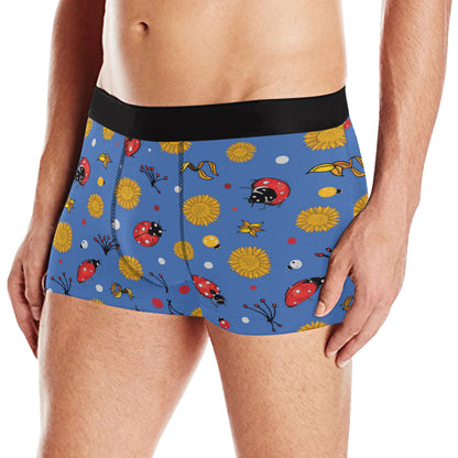 Ladybug Pattern Print Design 05 Men's Boxer Briefs