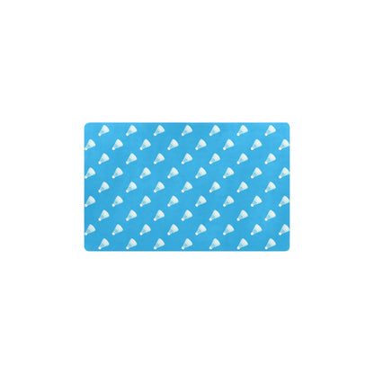 Badminton Ball Pattern Print Design 08 Kitchen Mat