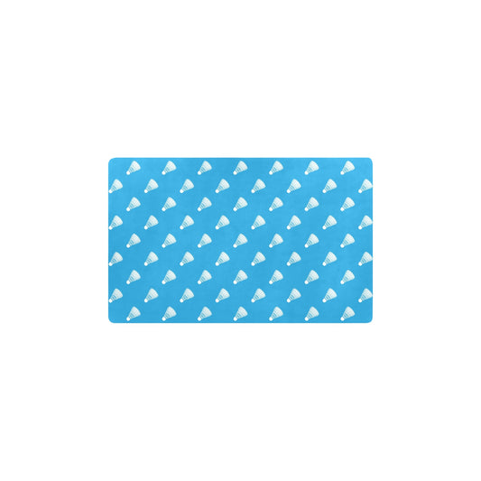 Badminton Ball Pattern Print Design 08 Kitchen Mat