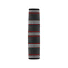 Checkered Flag Red Line Style Car Seat Belt Cover