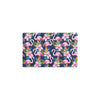 Flamingo Hibiscus Print Kitchen Mat