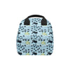 Sea Turtle Pattern Print Design T011 Insulated Lunch Bag