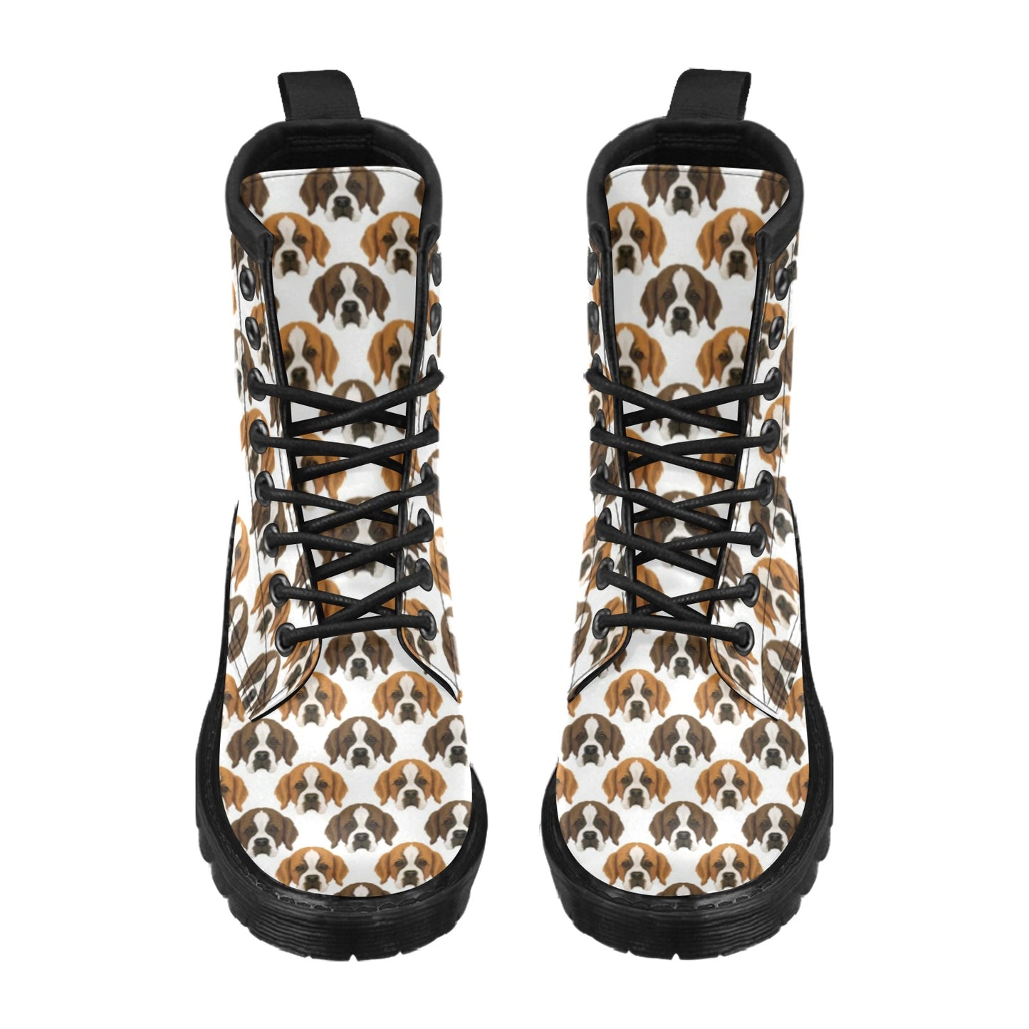 St Bernards Print Design LKS301 Women's Boots