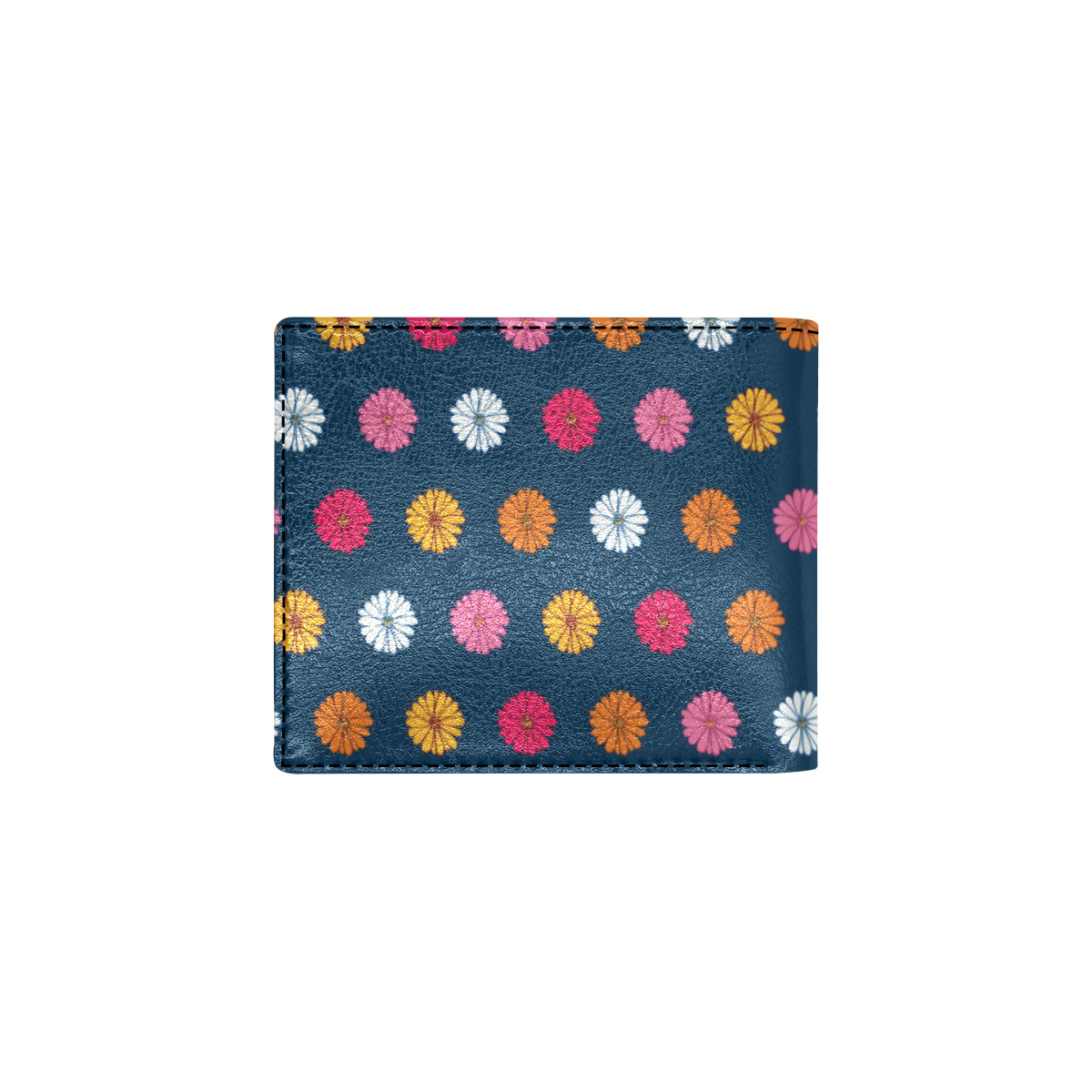 Gerberas Pattern Print Design GB06 Men's ID Card Wallet