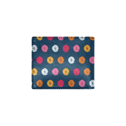 Gerberas Pattern Print Design GB06 Men's ID Card Wallet