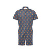 Campfire Pattern Print Design 02 Men's Romper