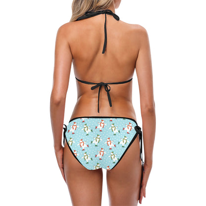 Polar Bear Pattern Print Design PB07 Bikini