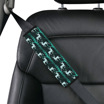Deer Jungle Print Pattern Car Seat Belt Cover