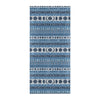 Sun Moon Pattern Print Design LKS306 Beach Towel 32" x 71"