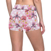 Bird Of Paradise Pattern Print Design BOP011 Yoga Shorts