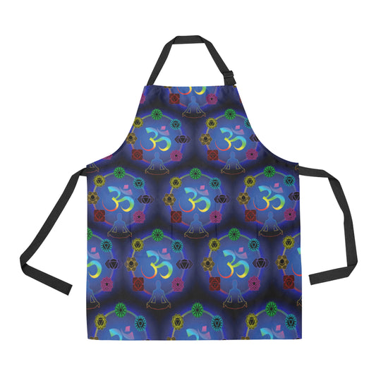 Chakra Zen Yoga OM Apron with Pocket