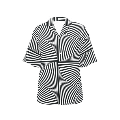 Vortex Print Design LKS302 Women's Hawaiian Shirt