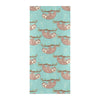 Sloth Print Design LKS302 Beach Towel 32" x 71"