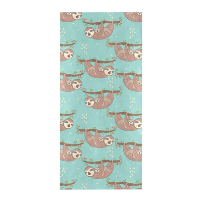 Sloth Print Design LKS302 Beach Towel 32" x 71"