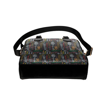 Barbecue Pattern Print Design 03 Shoulder Handbag