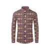 Aztec Pattern Print Design 09 Men's Long Sleeve Shirt